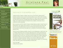 Tablet Screenshot of cristianapaul.com